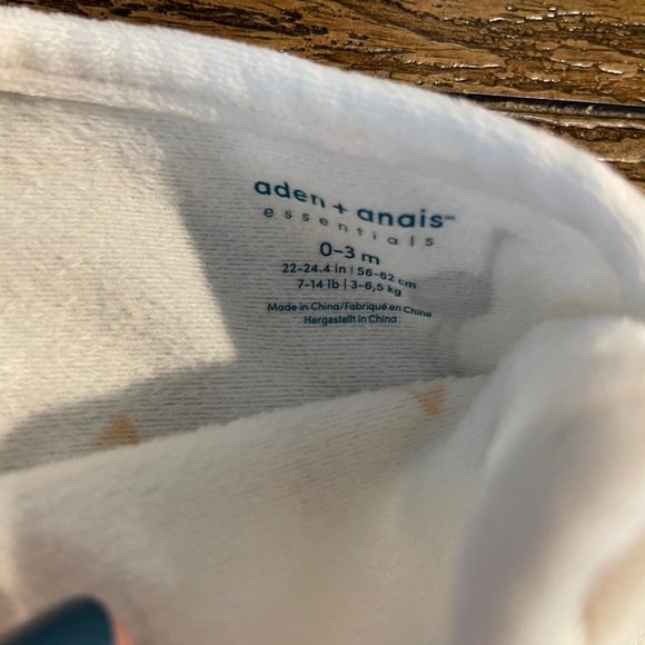 EUC aden + anais Velboa (minky plush) Essentials Easy Swaddle Wrap - Picture 3 of 9